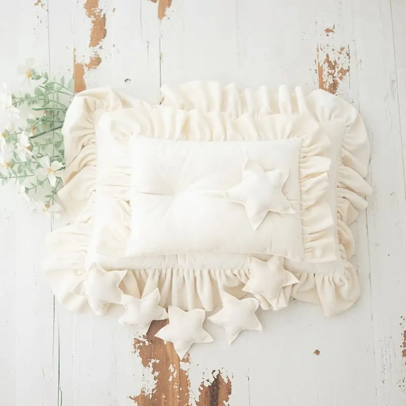 Baby Posing Mattress Pillow Set - Newborn Photography Props - Image 4